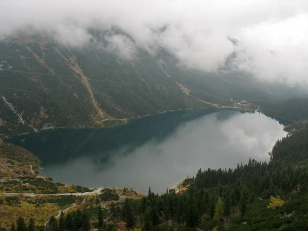 Morskie Oko z Czarnego Stawu #góry #tatry