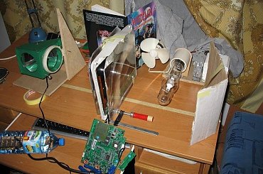 Niepozornie ale już zadziałał - projektor multimedialny. #diy #multimedialny #projektor