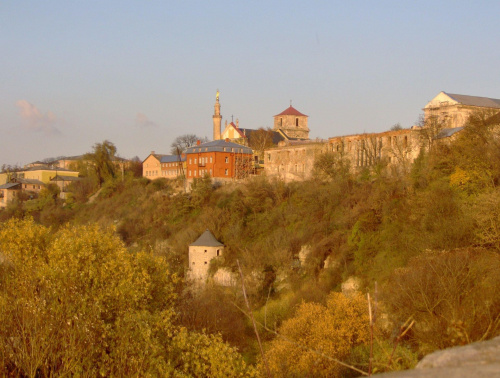 Widok z mostu na Katedre. Kamieniec-Podolski #katedra