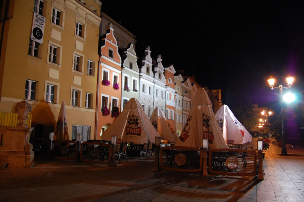 Legnica wieczorem