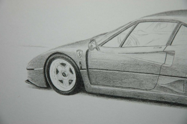 F40 kóba :) #f40 #kóba #ferrari #rysunek