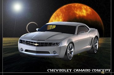 #Chevrolet #Camaro #Concept #samochód #kosmos