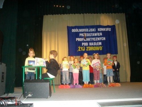 Konkurs ŻYJ ZDROWO 15.11.2007r.