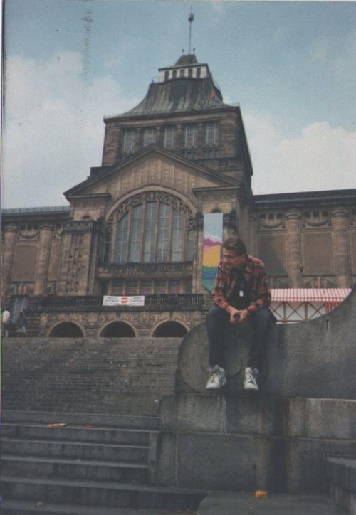 Krzysior w Szczecinie.. w 1993 roku... #Szczecin #Krzysior
