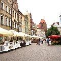 Rynek Staromiejski, widoczny kościół św.Janów #Toruń