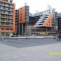 Huśtawki na Postdamer Platz #Berlin #Zabytki #Muzea #Katedra #Most #Rzeka