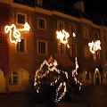 Stary Rynek - oświetlenia przedświąteczne