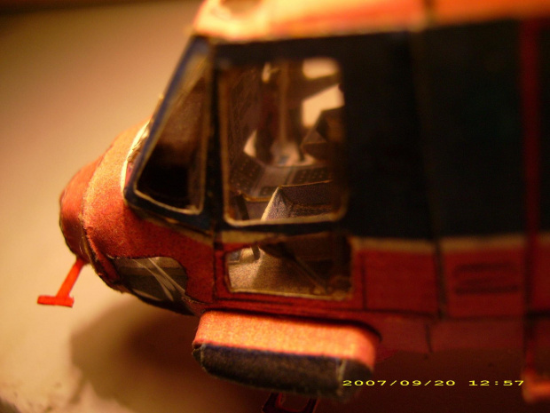 Anakonda - 1:72 - papier #modelarstwo