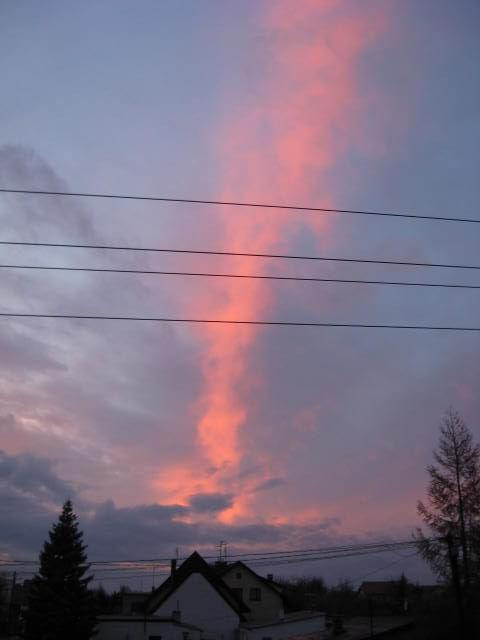 #ZachódSłońca #widoki #niebo