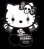 gothic hello kitty