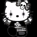 gothic hello kitty