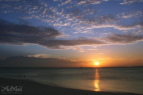 Zachód na Zanzibarze