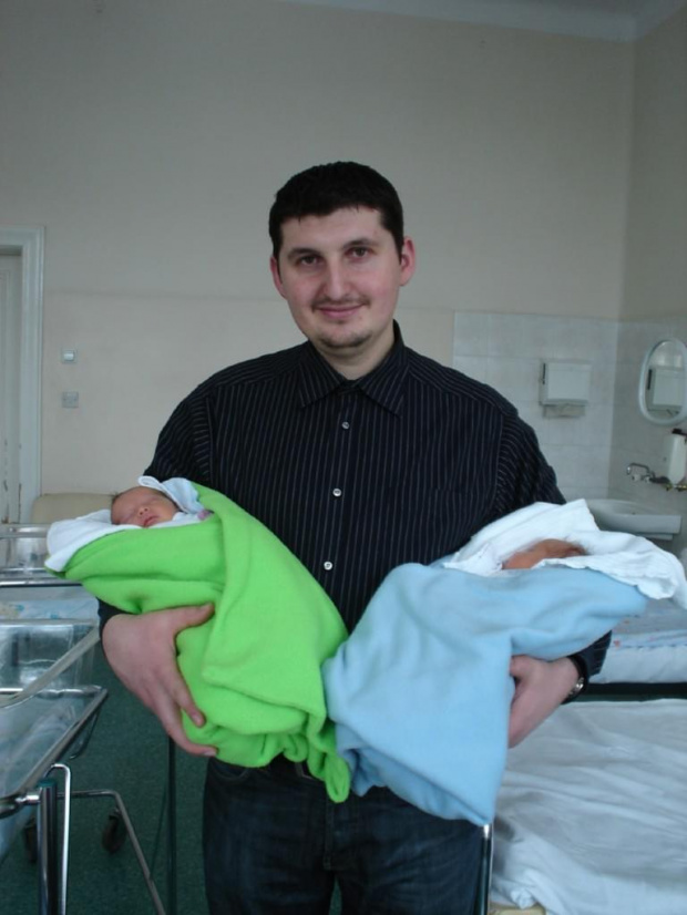 Tata bez Milenki- Szpital Nowy Rok #TrojaczkiPawłowskie