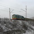 M62-1241 zbliża się do semaforu wjazdowego na stację Ruda Kochłowice.
(Szlak Bielszowice - Kochłowice)