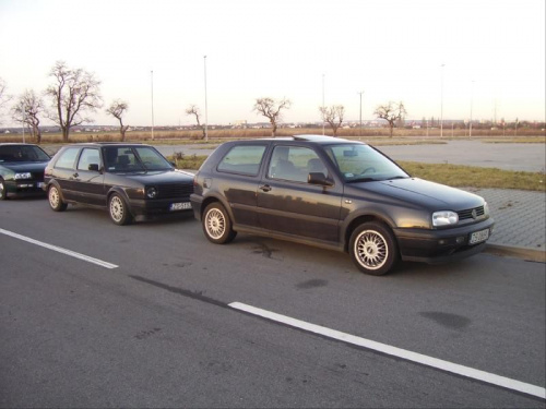 Zjechało się kilka VW