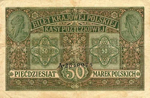 Polska 1914-1918 Generalne Gubernatorstwo Warszawskie Seria - Jenerał