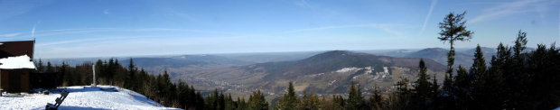 Widok z Lubonia ( Beskid Wyspowy )