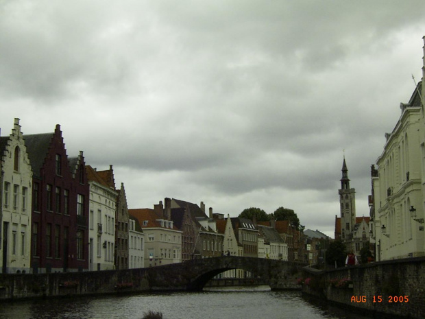 kanały w Brugge