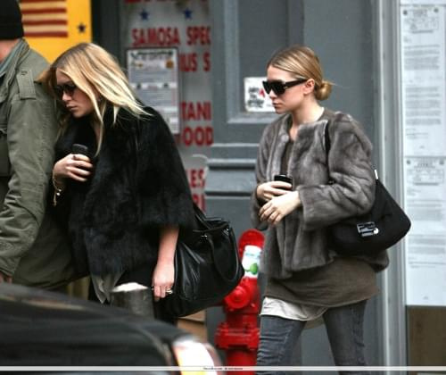 MK and Ash spotted together in NYC-paparazzi luty 2008