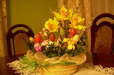 Stroik wielkanocny #RĘKODZIEŁOARTYST