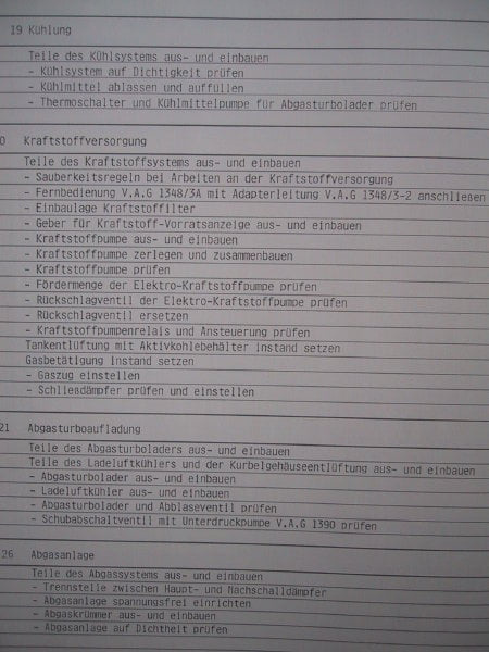 Repleitf AUDI 100 Motor.3B.Mech.89...1-4