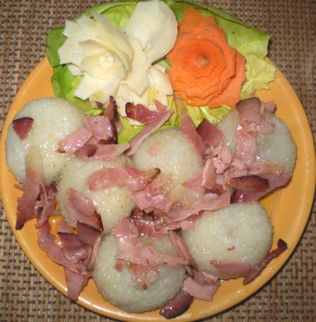 Pyzy z mięsem #DrugieDania #obiad #kulinaria #jedzenie #pyzy #kluski #ziemniaki #mięso