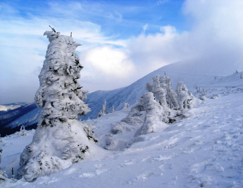 karkonsze #zima #góry #karkonosze