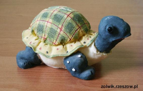 żółw-skarbonka #żółw #figurki