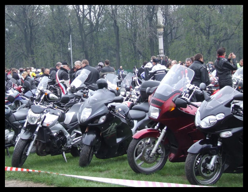 Pielgrzymka Motocyklistow na Jasna Gore 20.04.2008
