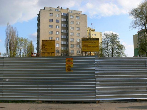 Budowa bloku przy ul. Organizacji WiN w Łodzi #Łódź #BudowaBloku