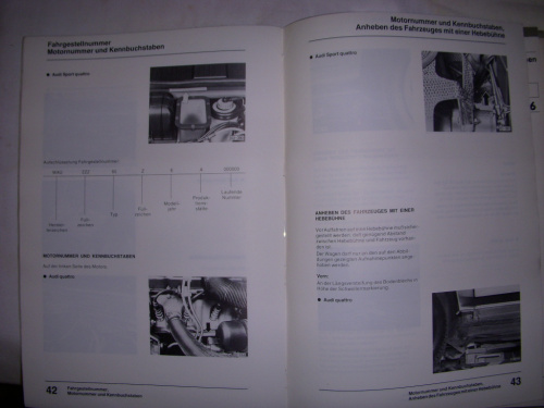 Instandhaltung AUDI quattro + Sport quattro Ausg.1984...2