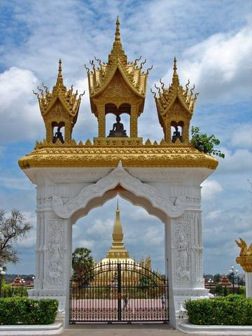 Pha That Luang (Wielka Stupa) w Vientiane