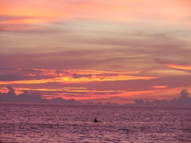 Zachód słońca - plaża Karon, wyspa Phuket