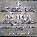 Tablica poświęcona Janowi Bielakowi #góry #rower #przehyba #BeskidSądecki