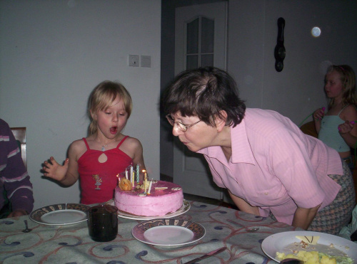 Tort jubileuszowy Babci i Oli-2008