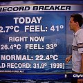 dzis - czyli 6 czerwca 2008 padl rekord goraczki #pogoda #Toronto #Kanada #wiosna #czerwiec #rekord