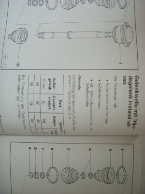 Repleitf AUDI B4 Fahrwerk Front 95 ...12