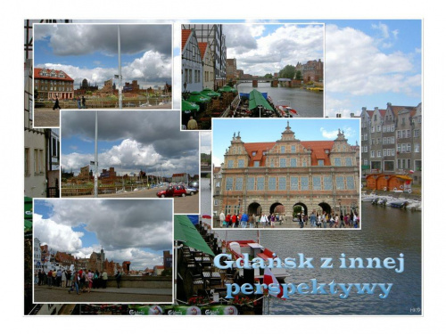 Od drugiej strony...od Krowiej Baszty, Miasta Aniołow, Zielonej Bramy. #Gdańsk #miasto #widok