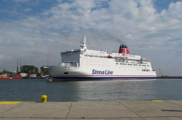 Stena Baltica, Gdynia #StenaBaltica #Gdynia #prom #port #morze