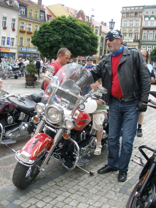 typowy, klasyczny styl Harley'owców