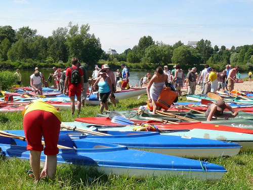 Finisz pierwszego etapu.