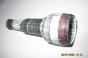 Następne etapy budowy tego ciekawego modelu ze Star Wars ARC170 #ModeleKartonowe #StarWars #arc170