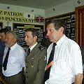 W sali tradycji w szkole delegacja z Żagania od lewej K. Kurek, mjr W. Chłopek,
S. Marciniszyn. #WMieście #Wszkole #WPlenerze