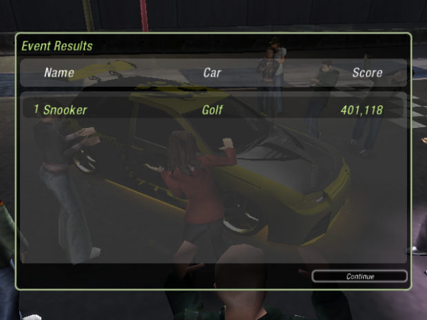 NFS U2 PD2 Record Drift