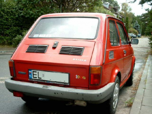 #Fiat #maluch #kaszel #czerwony #bob #bobek #maluszek