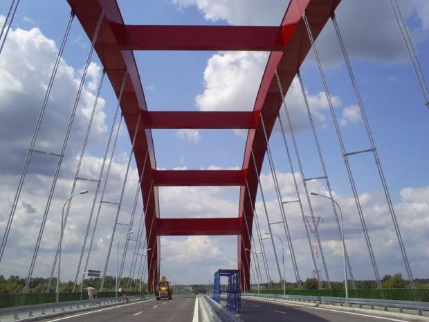 Most w Puławach, jeszcze nie otwarty. #most #puławy