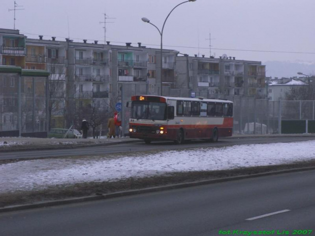 MPK Tarnów #232. 31 grudnia 2007r. Linia 0A.