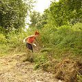 Moje kochanie walczy dzielnie :) (kobietki też sie przydają w polu!