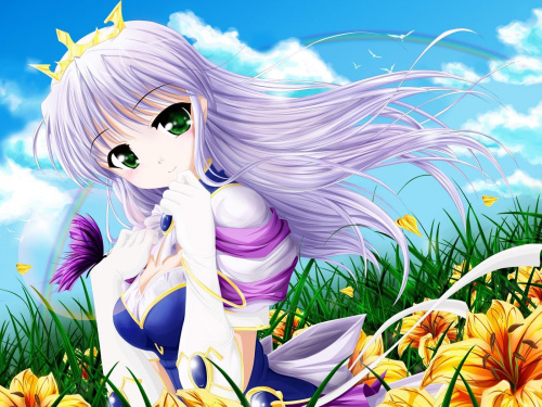 Anime Girls Wallpapers #Wallpapers #Anime #Silver