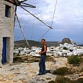 Amorgos, Chora, wzgórze wiatraków